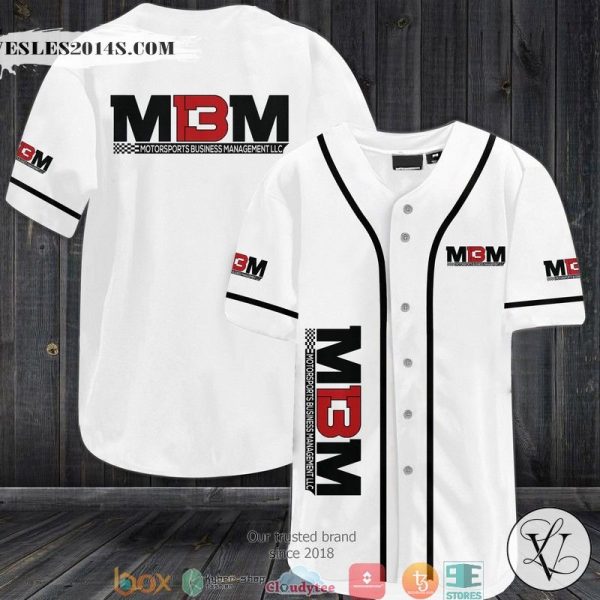 Motorsport Management Car Team Jersey Baseball Shirt