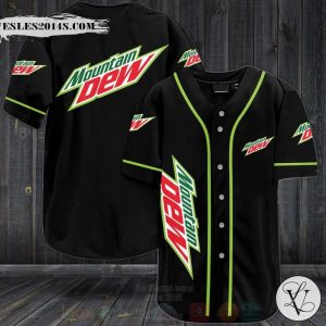 Mountain DewBaseball Jersey Shirt