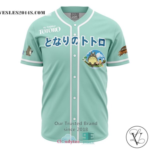 My Neighbor Totoro Studio Ghibli Baseball Jersey