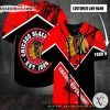 NHL Chicago Blackhawks Personalized Baseball Jersey Shirt