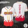 Naruto Konoha Fire of Will Baseball Jersey Shirt