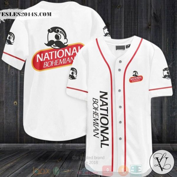National Bohemian Baseball Jersey jcO
