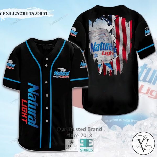 Natural Light Baseball Jersey