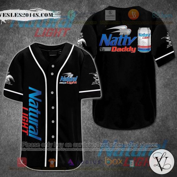 Natural Light Natty Daddy Baseball Jersey