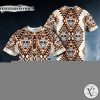 Navajo Pattern Sugar Skull Baseball Jersey