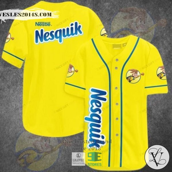 Nestle Nesquik Baseball Jersey