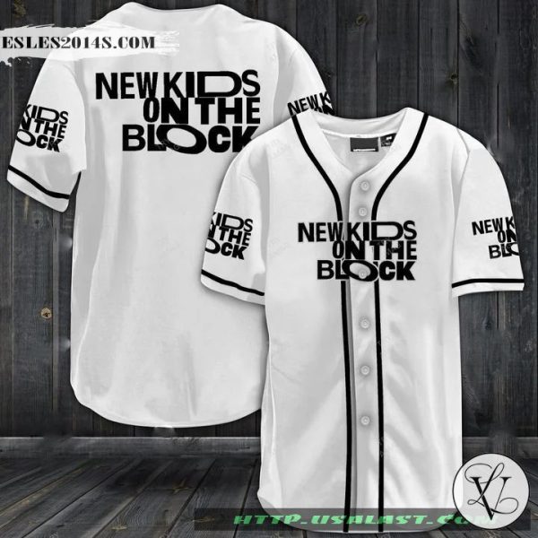 New Kids On The Block Baseball Jersey Shirt