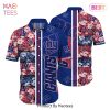 New York Giants NFL Graphic Tropical Pattern Hawaiian Shirt 3D Printed Beach Shirt Summer Gift For Fans