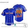 New York Mets 100 Wins blue Baseball Jersey