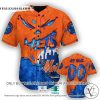 New York Mets Blood Personalized Baseball Jersey