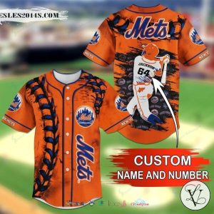 New York Mets MLB Personalized Baseball Jersey Shirt