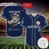 New York Yankees Baseball Jersey MLB Custom Name And Number