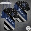 New York Yankees Logo Pattern Baseball Jersey
