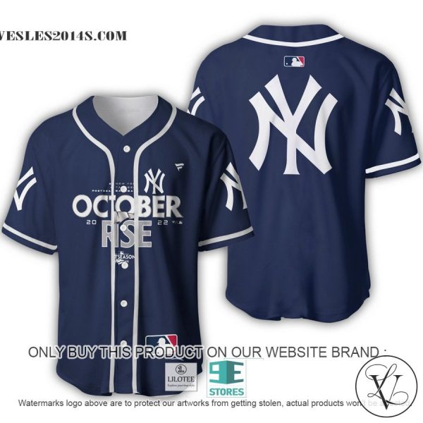 New York Yankees October Rise 2022 Baseball Jersey