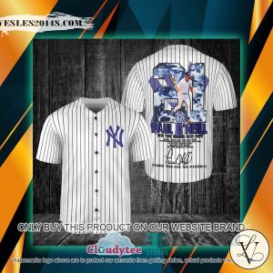 New York Yankees Paul O’Neill 1993-2001 Striped Baseball Jersey