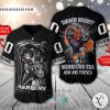 New Zealand Warriors Skull Personalized Baseball Jersey Shirt