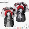 Nezuko Demon Slayer Baseball Jersey Shirt