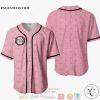 Nezuko Demon Slayer Pink Baseball Jersey Shirt