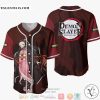 Nezuko Demon Slayer Red Baseball Jersey Shirt