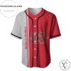 Nicholls Colonels Baseball Jersey Half Style – NCAA