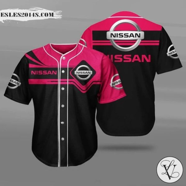 Nissan 3d Baseball Jersey