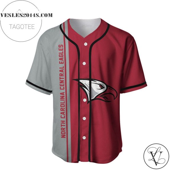 North Carolina Central Eagles Baseball Jersey Half Style – NCAA