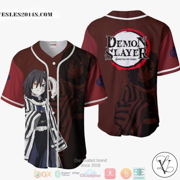 Obanai Iguro Demon Slayer Baseball Jersey Shirt