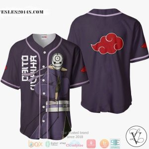 Obito Uchiha Naruto Baseball Jersey Shirt