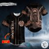 Odin Allfather King Ravens Viking Custom Baseball Jersey