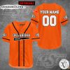 Oklahoma State Cowboys Personalized Baseball Jersey Shirt