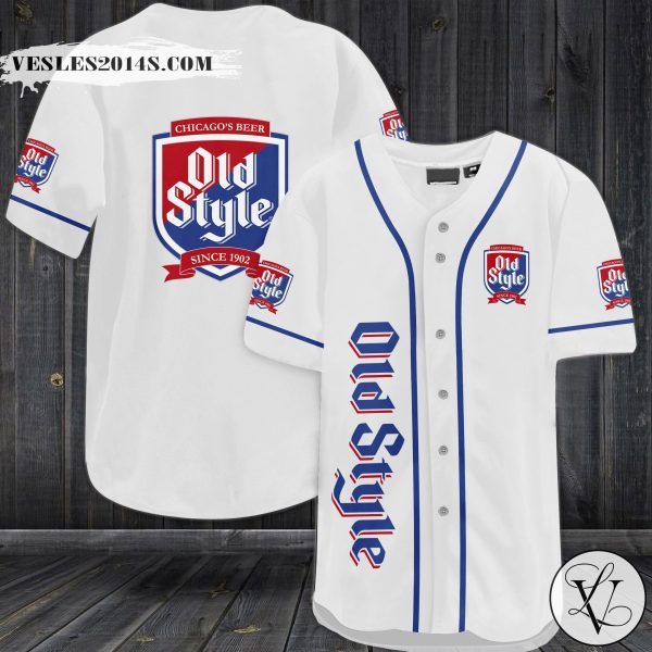 Old Style Chicago beer Baseball Jersey