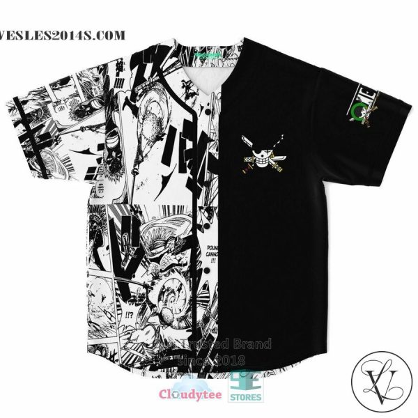 One Piece Manga Baseball Jersey