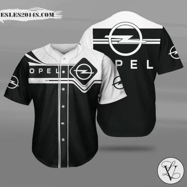 Opel 3d Baseball Jersey