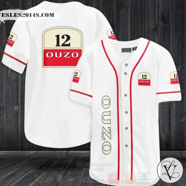 Ouzo 12 Baseball Jersey Shirt
