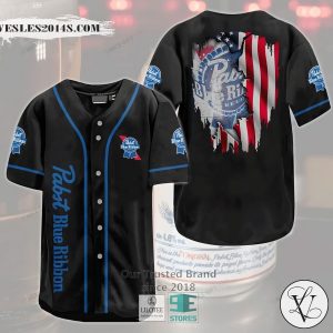 Pabst Blue Ribbon Baseball Jersey