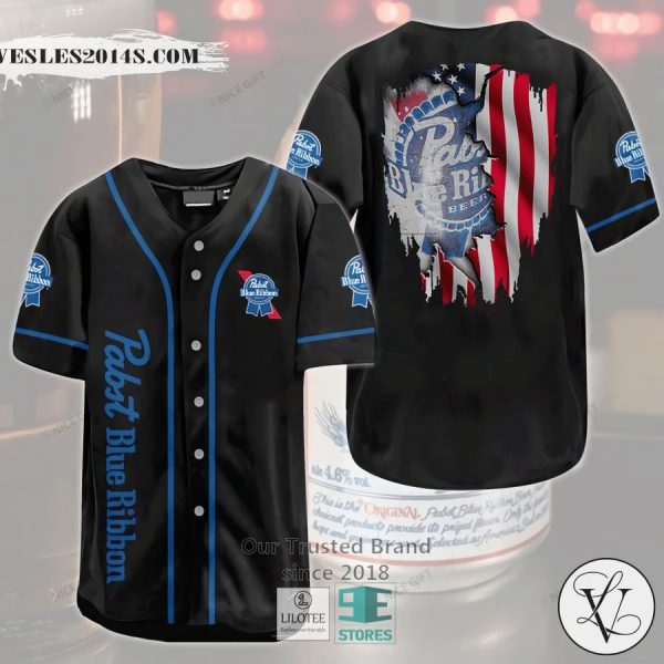 Pabst Blue Ribbon Baseball Jersey