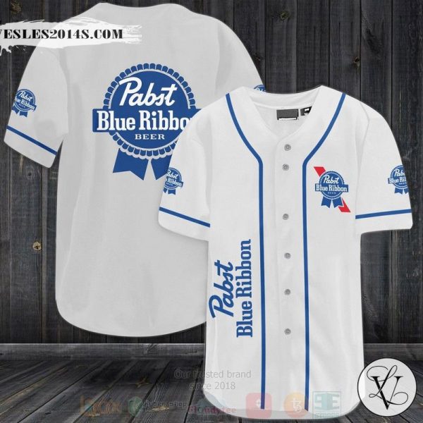 Pabst Blue Ribbon Baseball Jersey Shirt 2ZC