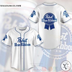 Pabst Blue Ribbon Baseball Jersey Shirt QqI