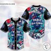 Pabst Blue Ribbon Beer Baseball Jersey AzS