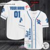 Pabst Blue Ribbon Beer Personalized Baseball Jersey Shirt