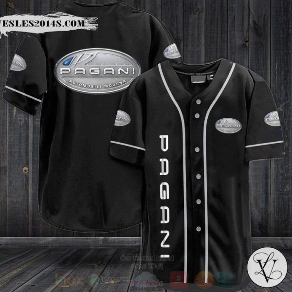 Pagani Automobili Baseball Jersey Shirt