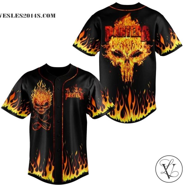 Pantera Baseball Jersey Shirt