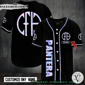 Pantera Heavy Metal Band Personalized Baseball Jersey Shirt