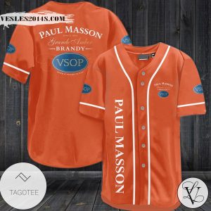 Paul Masson Since 1852 Grande Amber Brandy VSOP Baseball Jersey