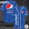 Pepsi Blue Baseball Jersey