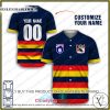 Personalized AFL vintage Adelaide Crows Football Club 90s Baseball Jersey Shirt