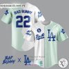 Personalized Bad Bunny x MLB team Baseball Jersey