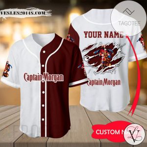 Personalized Basic Captain Morgan Baseball Jersey
