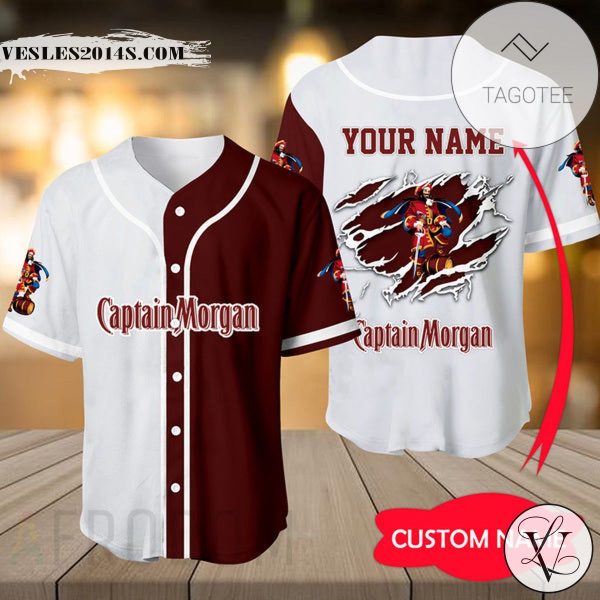 Personalized Basic Captain Morgan Baseball Jersey