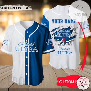 Personalized Basic Michelob Ultra Baseball Jersey